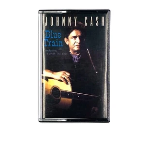 JOHNNY CASH BLUE TRAIN Cassette Tape 1996 Compilation Rock Folk Country Rare - Picture 1 of 5
