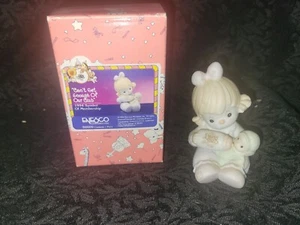Vintage 1994 Precious Moments Can't Get Enough of Our Club Figurine - Picture 1 of 3