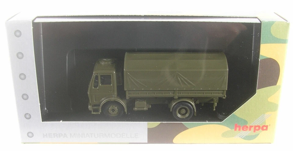 Mercedes-benz NG Autocarro 5t Camion Battaglia Con Rundplane 2achs - Forze 1:87 - Immagine 1 di 1