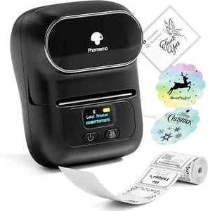 ETICHETTATRICE TERMICA PORTATILE MULTIFUNZIONALE Bluetooth STAMPA 20-50mm - M110 - Foto 1 di 18