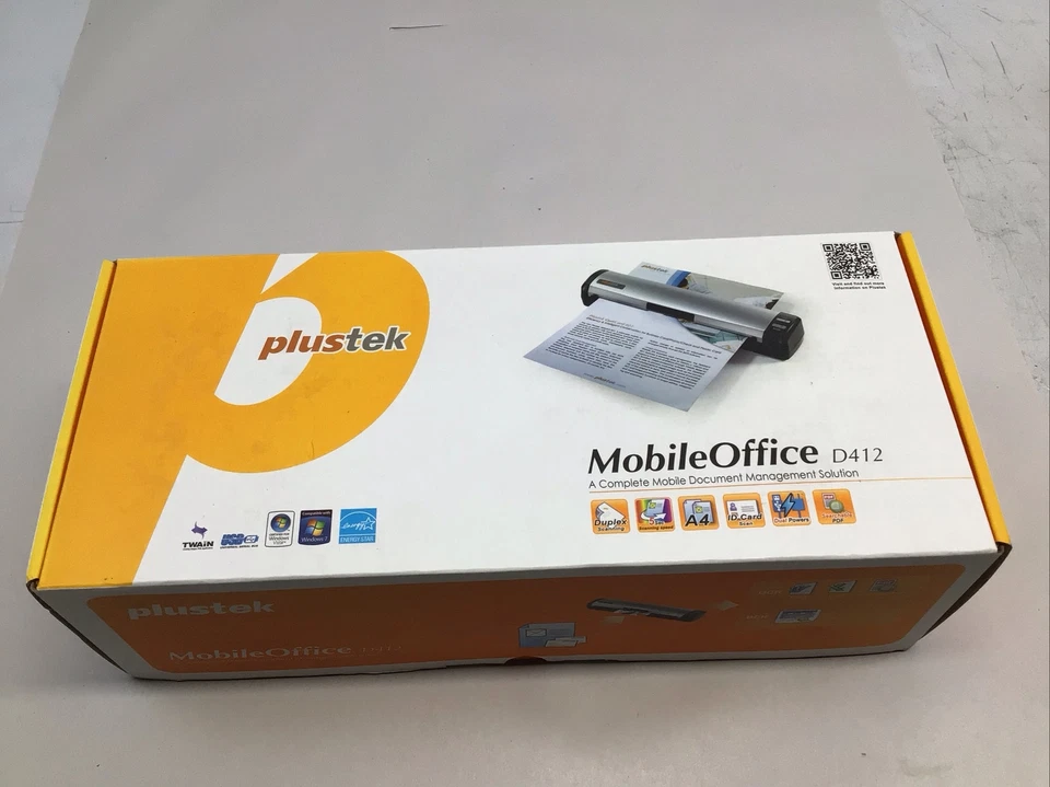 NEW Plustek MobileOffice D412 Scanner - Image 1 of 4
