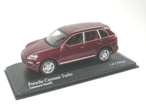 Porsche Cayenne Turbo (Rosso Scuro) 2007 - Immagine 1 di 1
