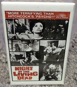 Night of the Living Dead Movie Poster 2" x 3" Refrigerator Locker MAGNET - Picture 1 of 3