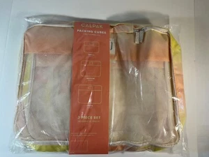 3 Calpak Sorbet / Pastel Packing Cubes, Small, Medium & Large - Picture 1 of 5