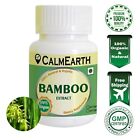 Calm Earth Bamboo Extract Capsule 70% Organic Silica Good for Hair Skin Nails FS