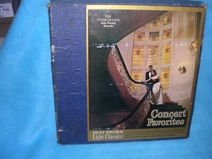 Concert Favorites Best Known Light Classics, 10 Stereophonic Records VG / G+ - Picture 1 of 3