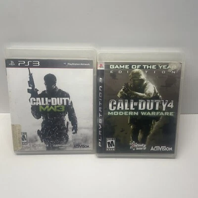 Call of Duty 4 Modern Warfare y Mw3 Bundle PlayStation 3 Foto 1 de 3