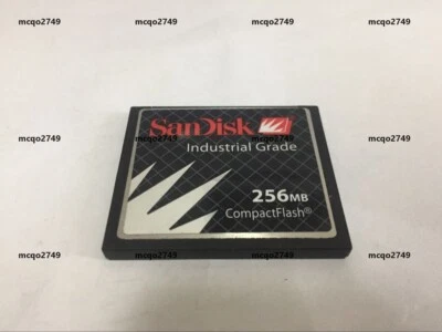 Industrial Grade Sandisk 256MB compact flash cards cf card 256MB - Image 1 of 2