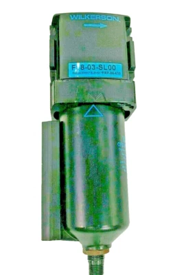 WILKERSON F18-03-SL00 Air Filter 3/8" Metal Bowl Manual Drain 5 micron  - Image 1 of 3