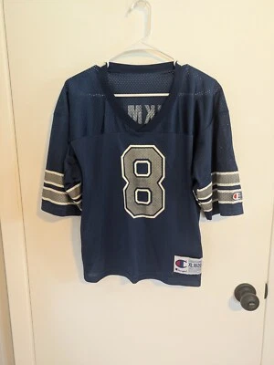 Camiseta vintage de los 90 campeón Dallas Cowboys Troy Aikman #8 NFL niños talla 18-20/XL Foto 1 de 3