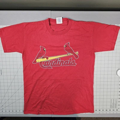 Vintage St Louis Cardinals Tshirt Youth XL El Hombre Y2K 90 Pujols MLB Baseball - Imagem 1 de 4