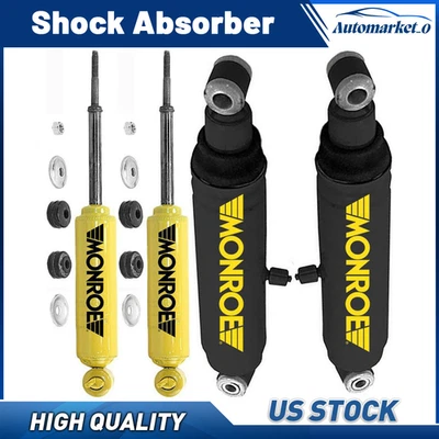 Shock Absorbers Front Rear for 1972 1973 1974 Dodge D100 Pickup D200 Pickup 3.7L - Image 1 of 4