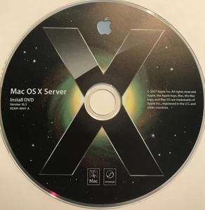 Mac OS X Version 10.5 Leopard Server 10 Client License w/OS 10.5.8 Server Upd. - Picture 1 of 2