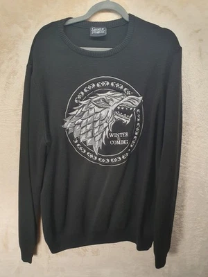 Sudadera Jersey Juego de Tronos Auténtica HBO x GEORGE XXL 'Se acerca el invierno' - Imagen 1 de 4