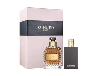 Valentino Uomo Gift Set 100mL 3.4oz- EDT Spray e Vintage Old Formula 2014 - Imagen 1 de 3