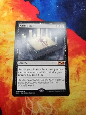 Grim Tutor - Core Set 2021 (M21) - NM - Image 1 of 2