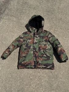 Kids Polo Ralph Lauren Camo Puffer Jacket Size 6 Toddler - Picture 1 of 4