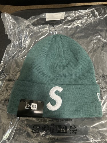 Berretto Supreme New Era Logo S FW24 Verde Nuovo