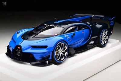 1/18 AUTOart Bugatti Vision GT Light Blue Racing/Blue Carbon-70986 - Immagine 1 di 4