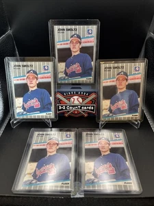 1989 Fleer- #602 John Smoltz RC LOT x 5 RC (NM) - Picture 1 of 2