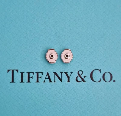 Tiffany & Co. Pt950 Platino La Pousette Cierre de Resorte Pendiente Trasero LEER DESC Foto 1 de 3