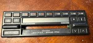1989 Mercedes W126 W124 W201 Becker Grand Prix AM FM Radio Cassette FACE PLATE - Picture 1 of 24