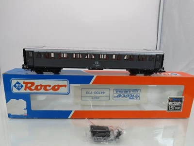 Roco 44703 H0 Reisezugwagen FS Italien Carrozza 1.Klasse grau  neuwertig in OVP - Bild 1 von 4