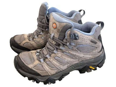 Merrell Moab 3 Botas de Senderismo para Mujer Talla 5 Gris Impermeable Medio Periwinkle Gris Foto 1 de 4