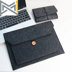 Wool Felt Laptop Bag Sleeve 11 12 13 14 15 16 Inch Notebook Pouch for Macbook Xi - Bild 1 von 14