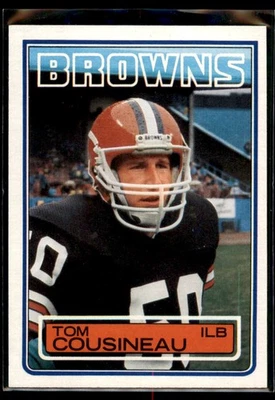 1983 Topps Tom Cousineau RC #246 Cleveland Browns - Image 1 of 2