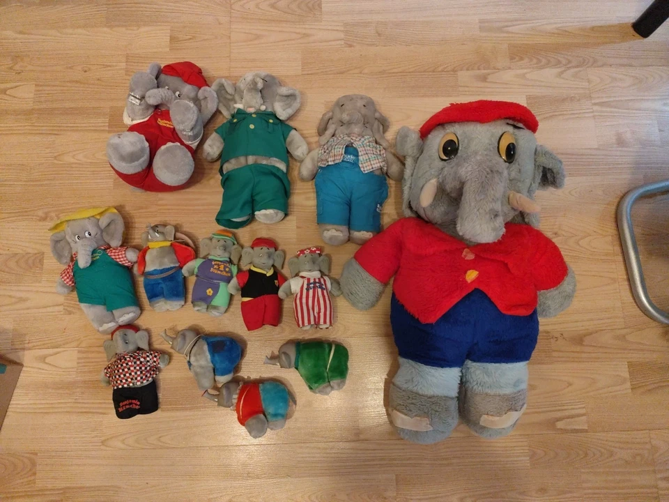 Benjamin Blümchen Kuscheltier Sammlung Raritäten Buderus alt Vintage - Bild 1 von 4