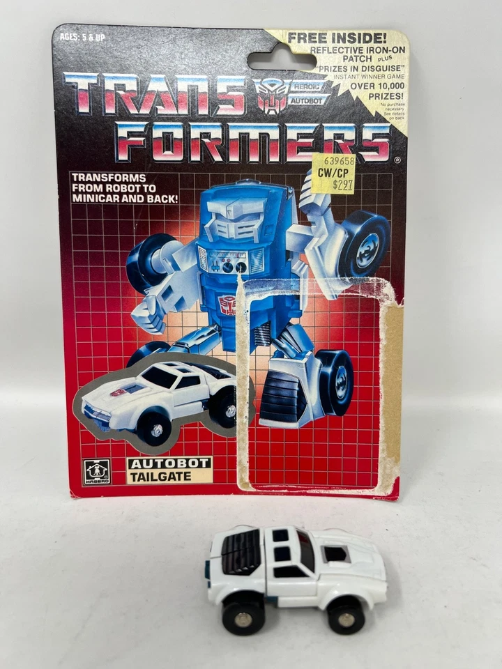 Vintage Transformers 1985 G1 Autobot Tailgate with Card Back - Image 1 of 4