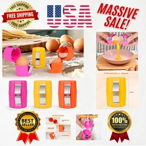 Práctico gadget de cocina: galleta de huevos 3 en 1, abridor de cáscaras y pelador - listo para regalo - Imagen 1 de 11
