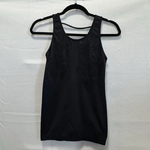 Sweaty Betty Black Tank Top Women's Sz XS Performance Running Yoga Seamless Mesh - Picture 1 of 8