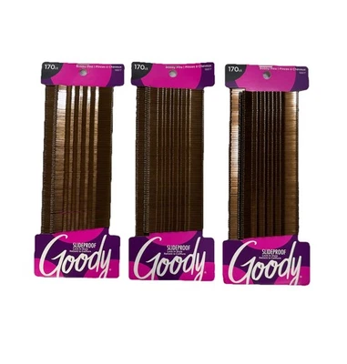 Goody Slide proof Lock In Style 170ct Bobby Pins (3 Pack) - Image 1 of 2