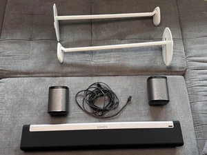 Sonos Playbar + 2x Play 1 + Ständer - Bild 1 von 7