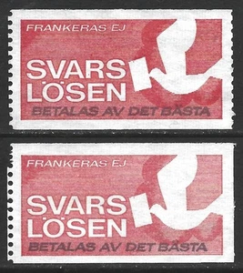 Sweden 1968-69 Svars lösen Reader's Digest Svarslösen LICENSE REPLY Local Stamps - Picture 1 of 2