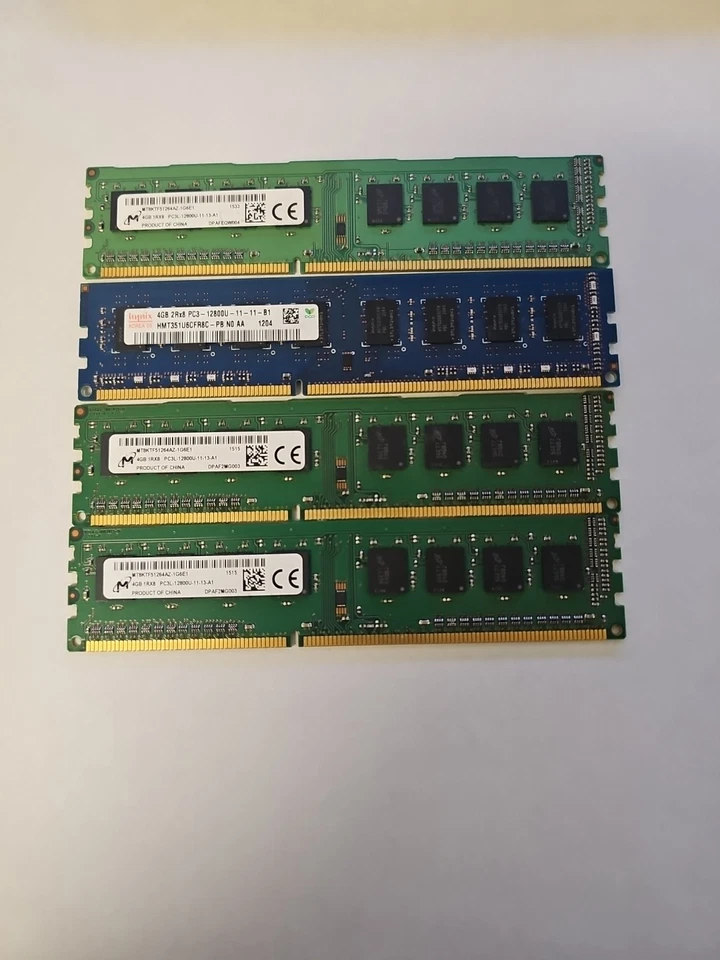 Micron 4GB PC3-12800 (DDR3-1600) Memory - MT8JTF51264AZ-1G6E1 - Image 1 of 1