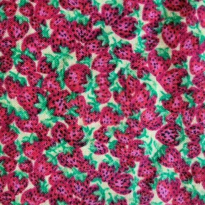 Miniature Strawberry Fabric - Image 1 of 2