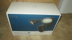 Ring - Floodlight Cam Wired Pro Outdoor Wi-Fi 1080p Surveillance Camera - Black - Picture 1 of 7
