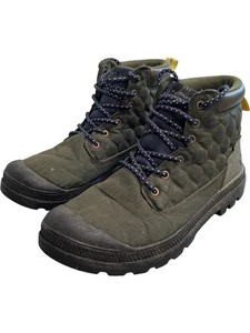 Joules Green Quilted Waterproof Hiking Boots - UK 6 EU 39 - Picture 1 of 6