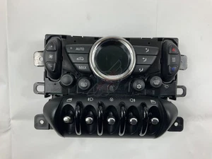 BMW Mini R55 R56 LCI Black Climate Control Heater Display 3456300 - Picture 1 of 11