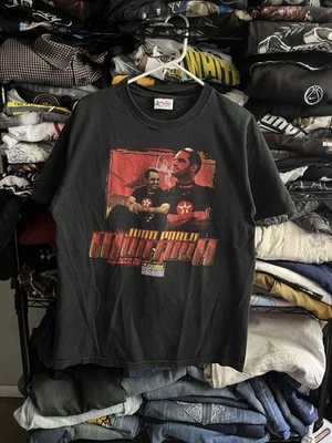 Camiseta Negra Doble Cara Vintage Y2K Juan Pablo Chase Authentics Talla Grande L Foto 1 de 4