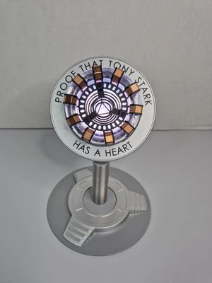 Iron Man MK2 Proof That Tony Stark Has A Heart Arc Reactor LED Replica *SEE DESC - Image 1 of 4