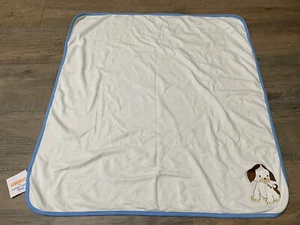 Gymboree Little Golden Books Poky Little Puppy Dog Stripe Baby Blanket Blue - Picture 1 of 6
