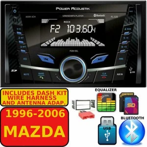 FITS SELECT 1996-2006 MAZDA BLUETOOTH AM/FM USB SD AUX MP3 CAR RADIO STEREO PKG - Bild 1 von 8