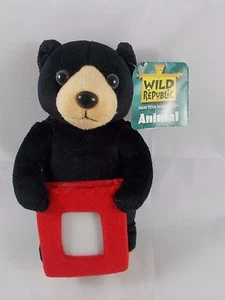 Juguete de peluche Wild Republic Black Bear de 7 pulgadas - Imagen 1 de 6