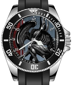Die Black Alien Warrier Reloj Deportivo Unisex Único - Imagen 1 de 1