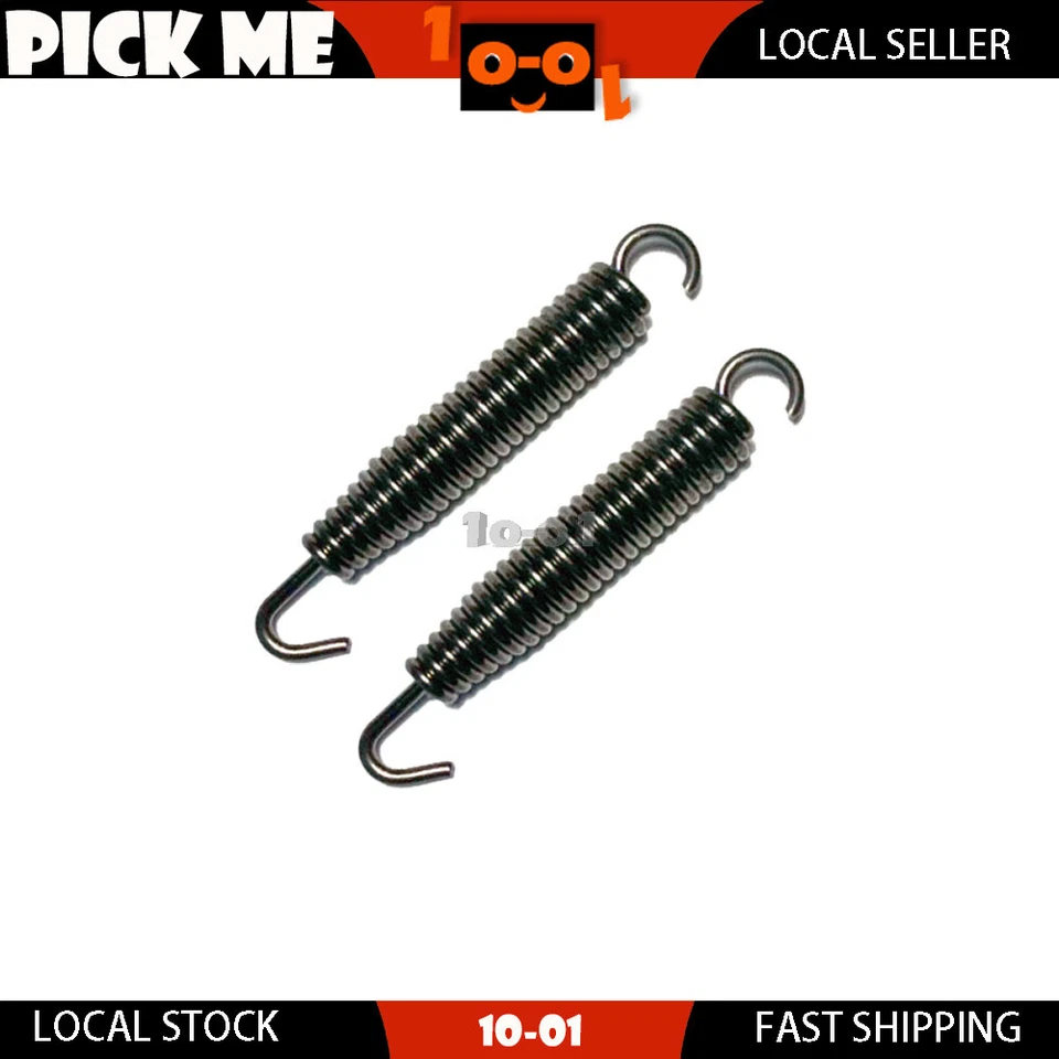 Глушитель на выхлопную пружину 80 мм для Husqvarna TE 400 2001 2 шт. - Изображение 1 из 1