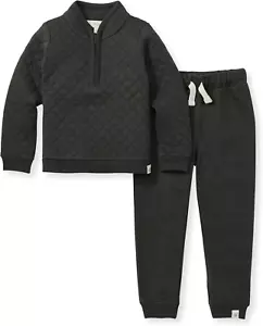 Baby Boys' Shirt and Pant Set, Top & Bottom Outfit Bundle, 100% Organic Cotton - Picture 1 of 12
